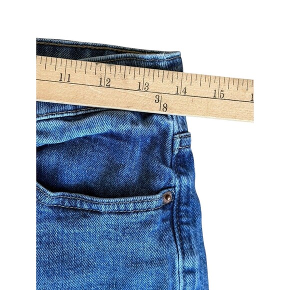 Old Navy OG Straight Leg Women's Jeans Secret Slim Pockets Medium Wash Size 4 - Picture 7 of 12